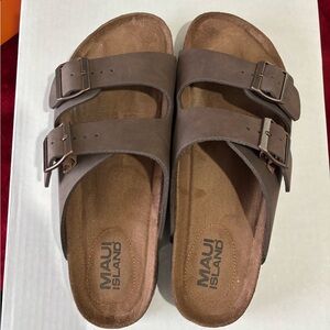 Brand New Maui Island Brown Men's Sandals